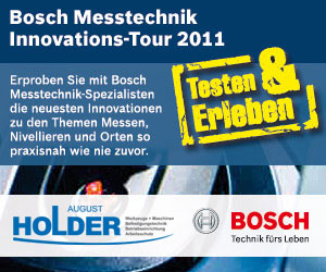 HOLDER – Kundenfrühstück mit Bosch Messtechnik Innovationstour